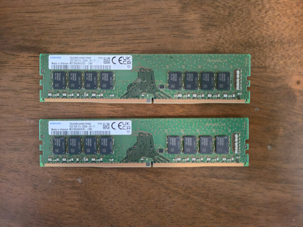 삼성 DDR4-3200 32GB(16GB * 2EA) 이미지