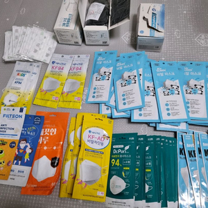 유아 소형 마스크 250여장 일괄 이미지