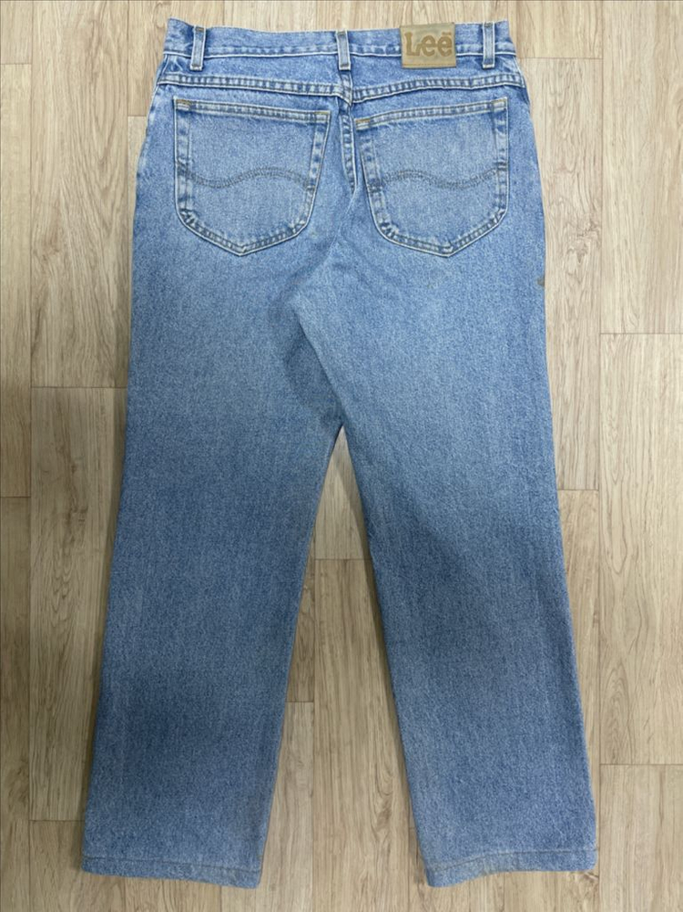 31) 80s Lee 미국판 연청워싱 데님팬츠(RRL&LVC&폴로) 이미지