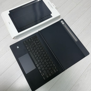 정품 삼성 갤럭시탭 S9 S10 울트라 키보드 북커버 풀박스 이미지