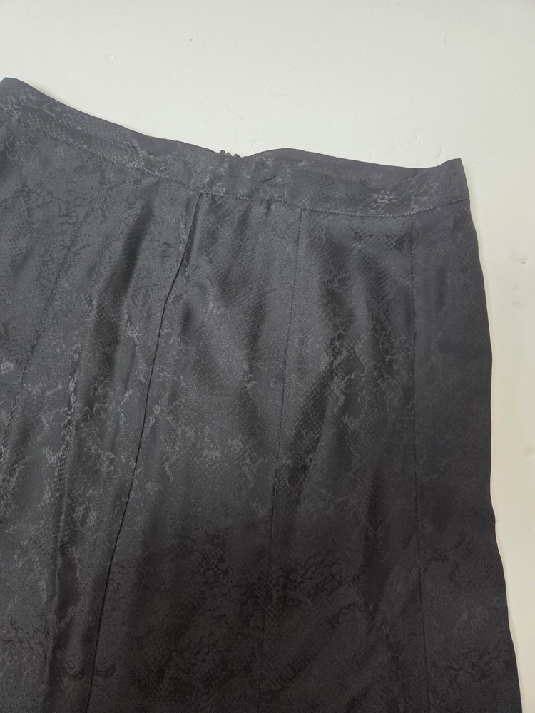쟈딕앤볼테르 점피 자카드 파이선 롱스커트 블랙(S) 이미지