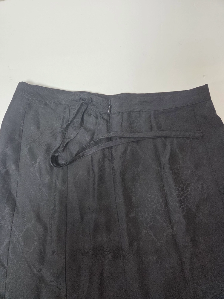 쟈딕앤볼테르 점피 자카드 파이선 롱스커트 블랙(S) 이미지