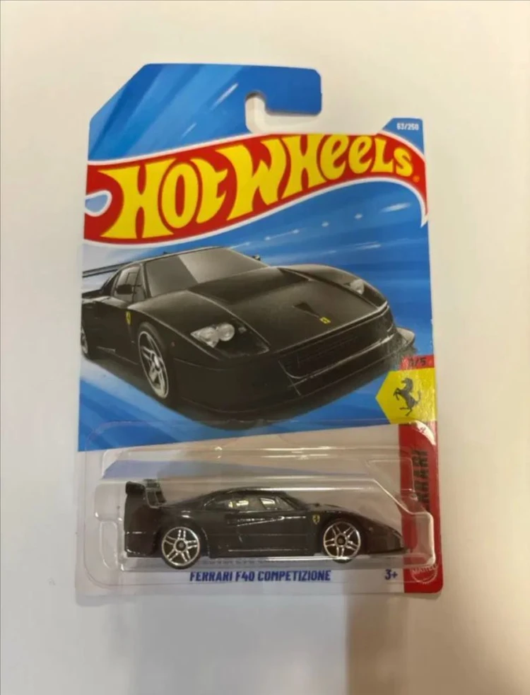 1:64 핫휠 페라리 F40 컴페티치오네 블랙 이미지
