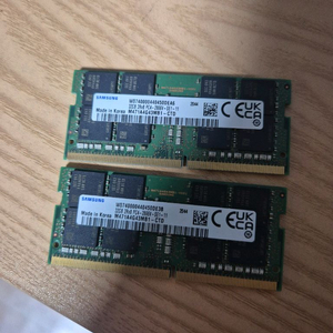 노트북 램 DDR4 32GB 2666 1개 이미지