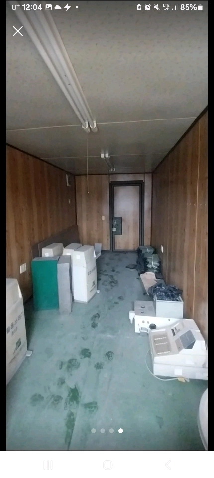 20피트 해상컨테이너 + 내장합판 + 후면출압문 이미지