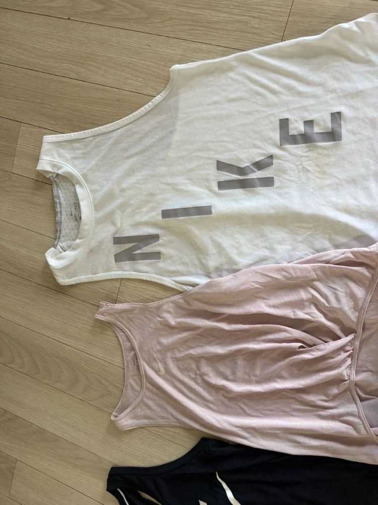나이키 우먼 드라이핏 러닝/운동 싱글렛 3종 일괄(탱크탑,나시,요가복,요가탑,브라탑,스포츠브라,아디다스,룰루레몬등 이미지