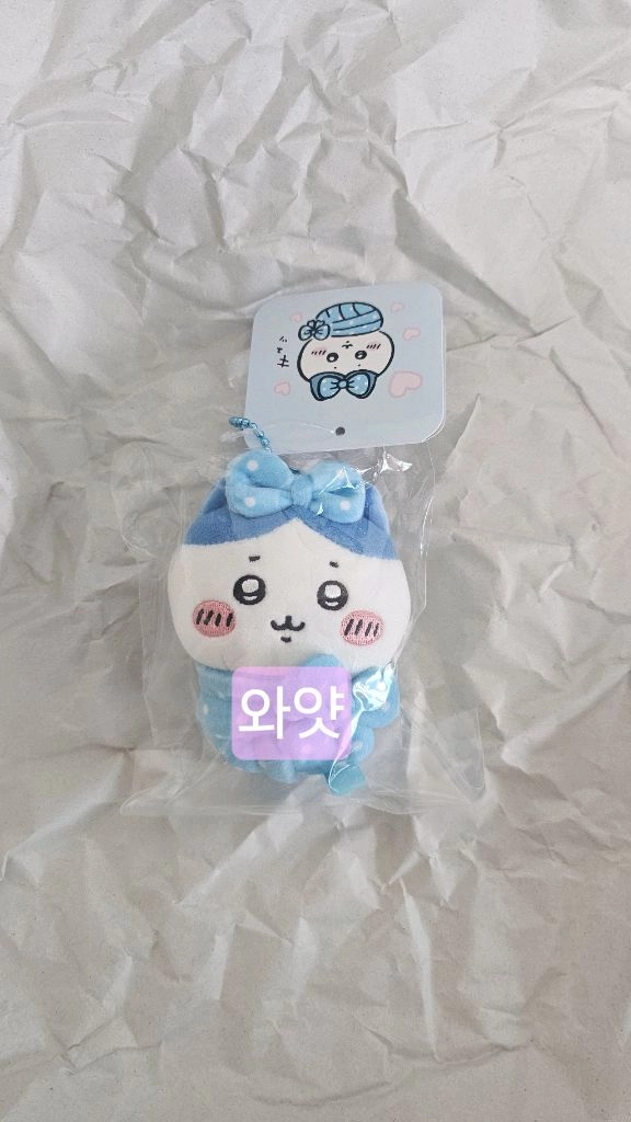 치이카와 오쿠루미 푸치 미니 포대기 마스코트 누이 인형 판매 이미지