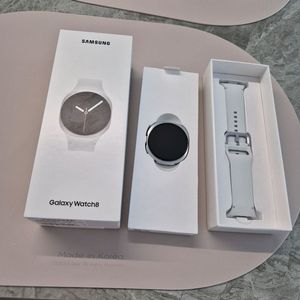 (가 개 통 아 님) 삼성 갤럭시 워치8 실버, 40mm, 블루투스 (새상품급) 이미지