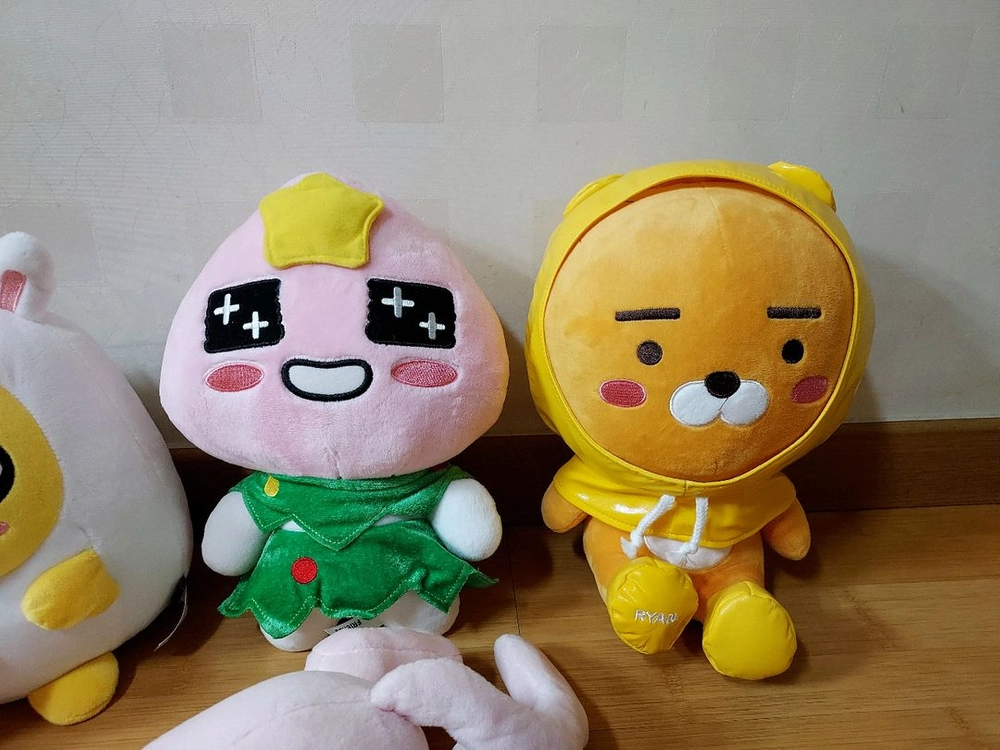 어피치, 라이언, 뮤 인형 낱개 판매해요. 이미지