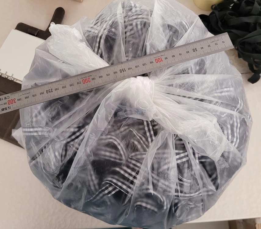 원단리본 15미리 약1000마 일괄. 택포 이미지