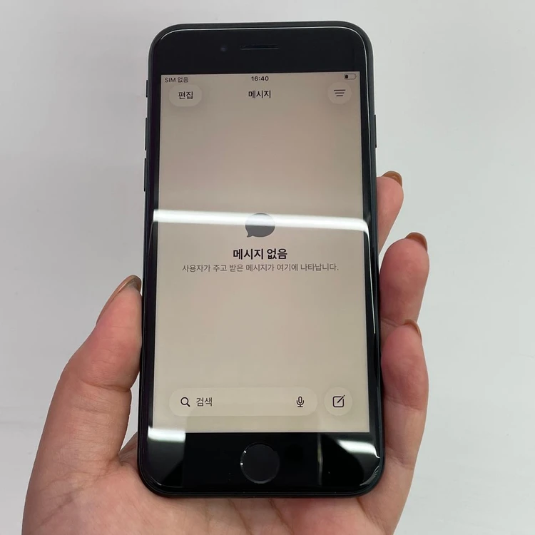 !!리퍼폰!! 아이폰SE3 블랙 64GB 467834 울산중고폰 이미지