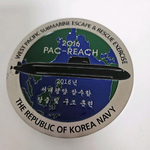 군부대 기념코인 이미지