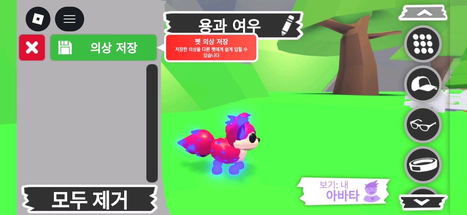 입양하세요 펫 메가네온 용과 여우 판매합니다 이미지