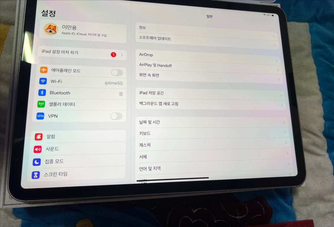 (급처)아이패드 프로 3세대 11인치 M1 셀룰러 2테라 최고사양제품 싸게판매 이미지