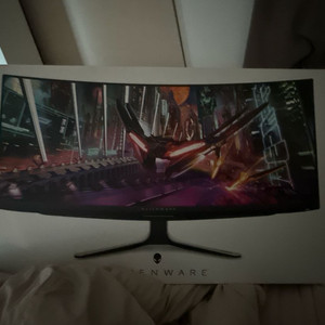 에일리언웨어 aw3423dw 21:9 와이드 게이밍 모니터 이미지