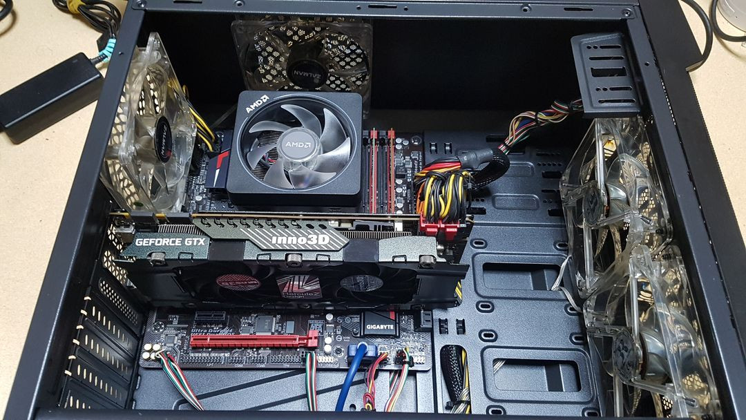 5600x 1080ti 램16 M2 250 본체 팝니다. 이미지