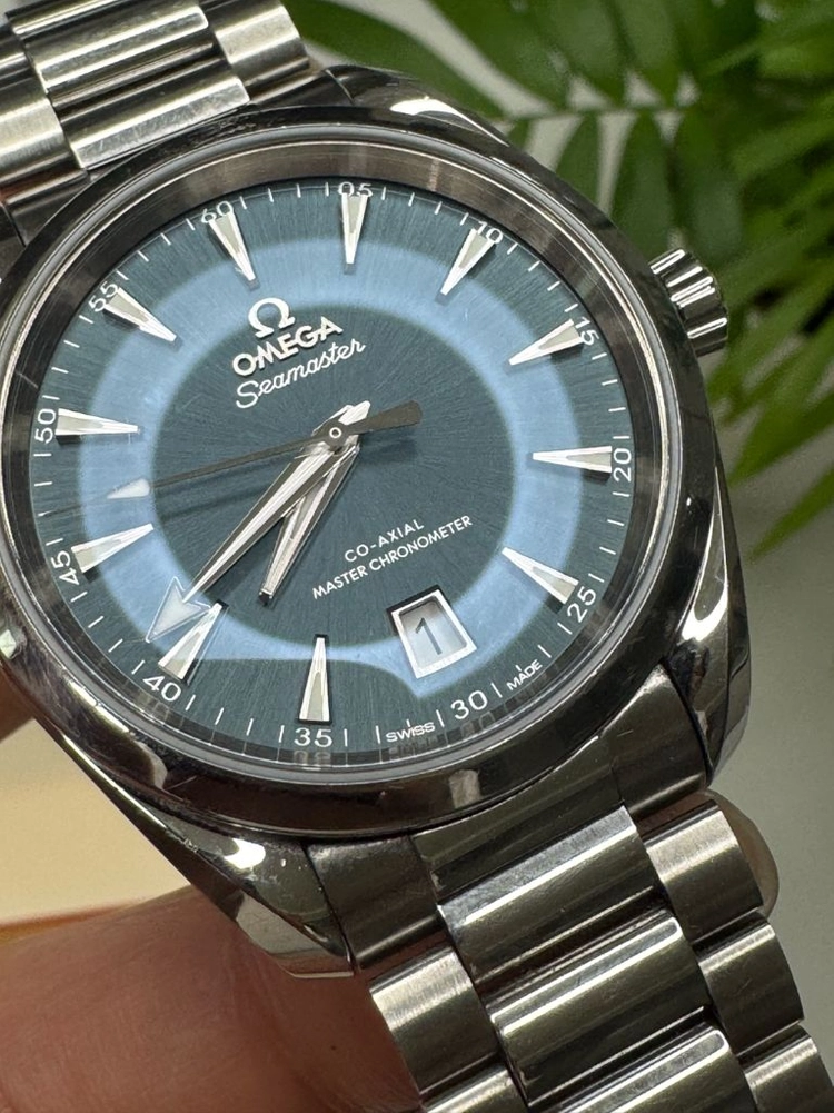 오메가 씨마스터 아쿠아테라 쉐이드 38mm 아틀란틱 블루 23년식 풀세트 이미지