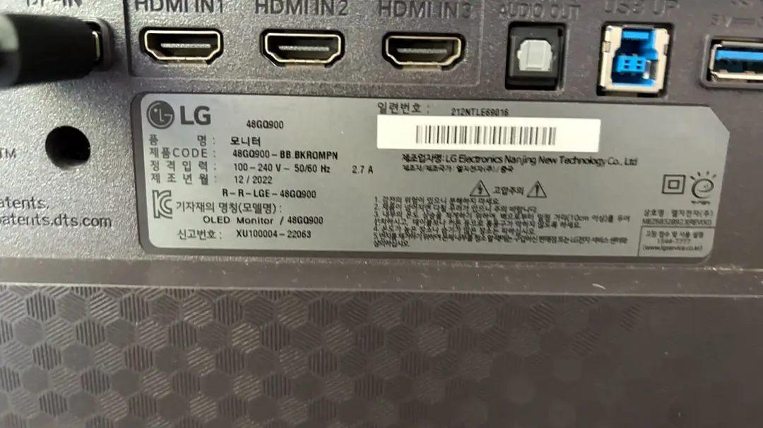 게이밍모니터LG 울트라기어 OLED 이미지