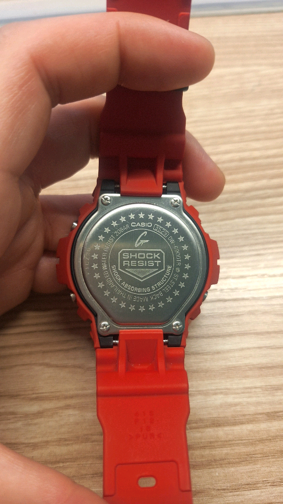 지샥 dw6900 레드 30주년 이미지