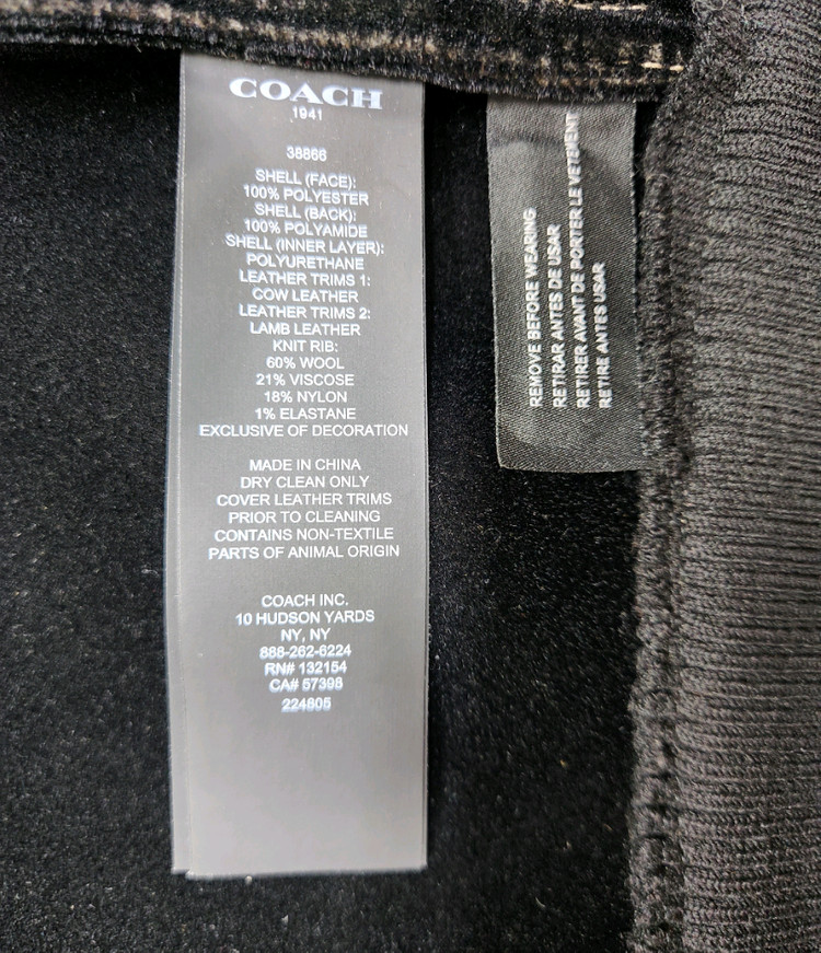 [최고급 남성용] COACH 코치 후드자켓 L사이즈 루이비통 샤넬 구찌 펜디 프라다 디올 버버리 톰브라운 몽클레어 이미지