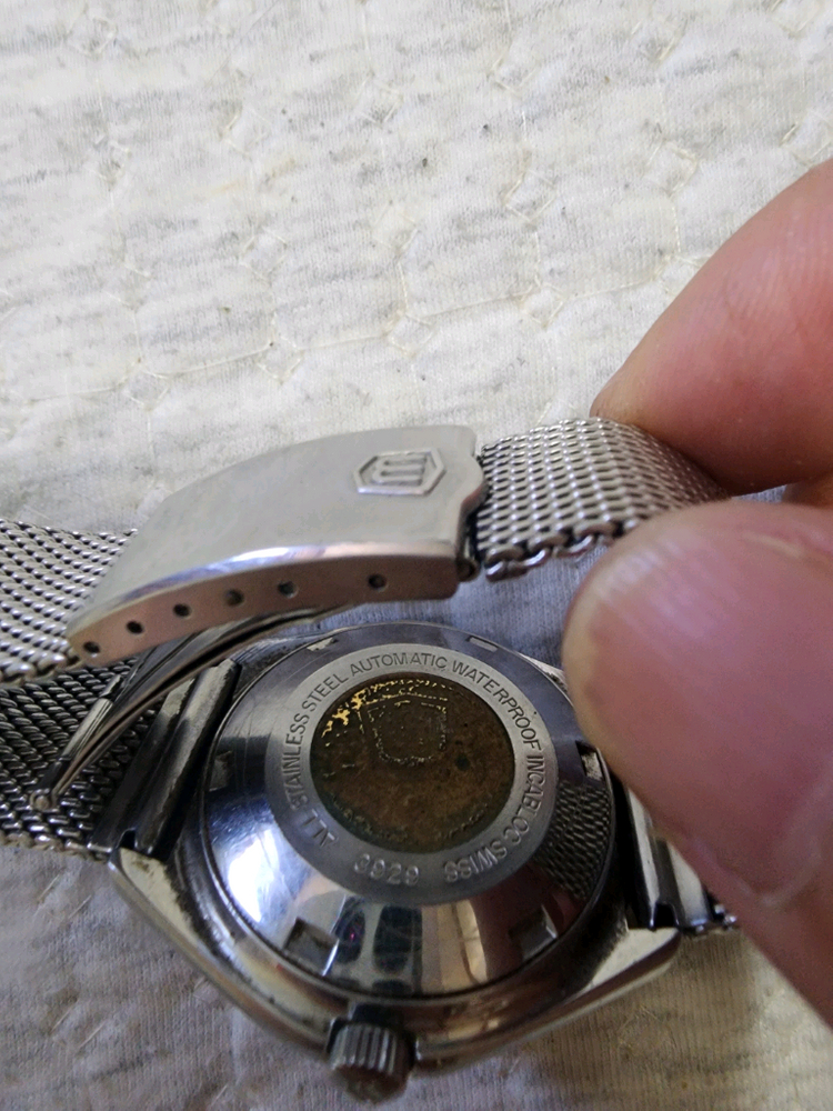 상태양호한 약 50년된 남녀공용 Waltham(월섬) 빈티지 자동시계 팝니다 이미지