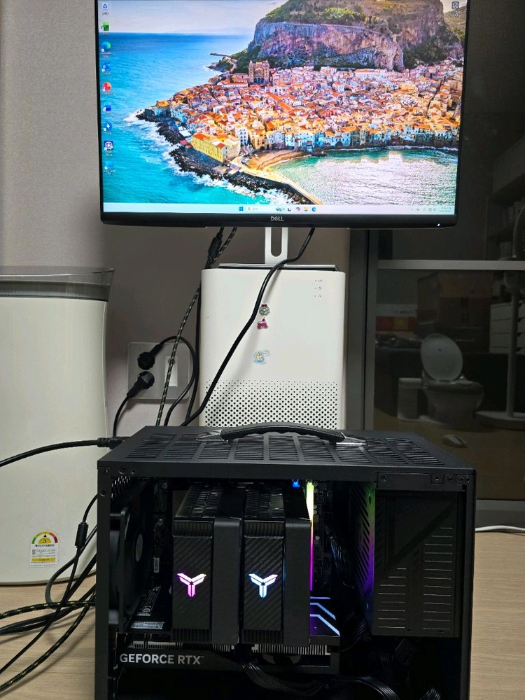 고사양 본체 라이젠 7500F/ RTX 4060/ DDR5 32GB/ 1TB 게이밍 PC 팝니다. 이미지