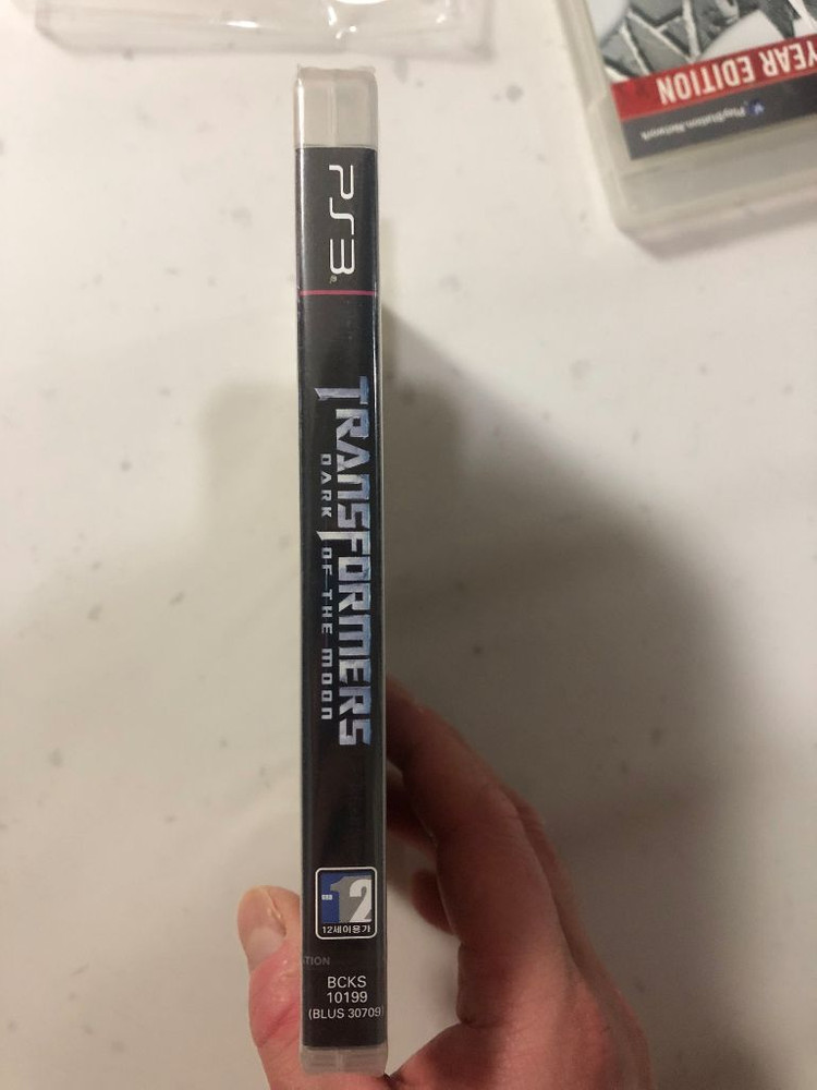 ps3 트랜스포머 다크 오브 더 문 미개봉 신품 이미지