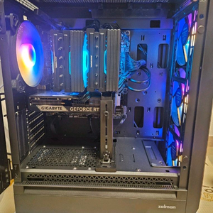 7800X3D + RTX 5060 Ti 8g / RAM 32G / SSD 1TB 게이밍 컴퓨터 이미지