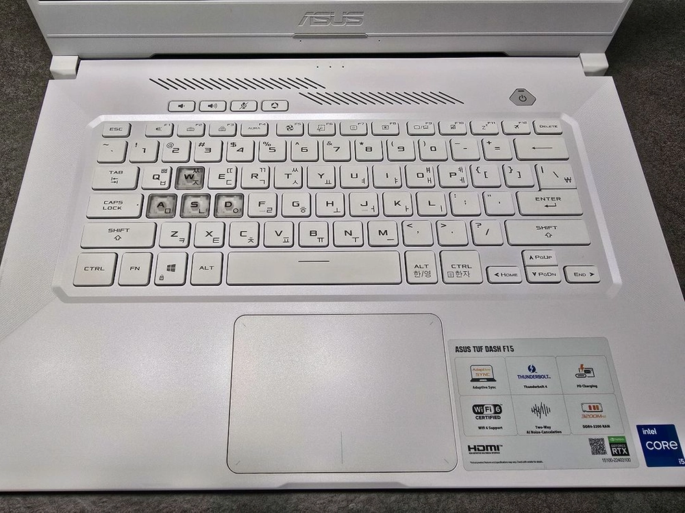 ASUS TUF (i5-11300H/ RTX3060/ 16GB/ 512GB) 15인치 게이밍 노트북 팝니다. 이미지