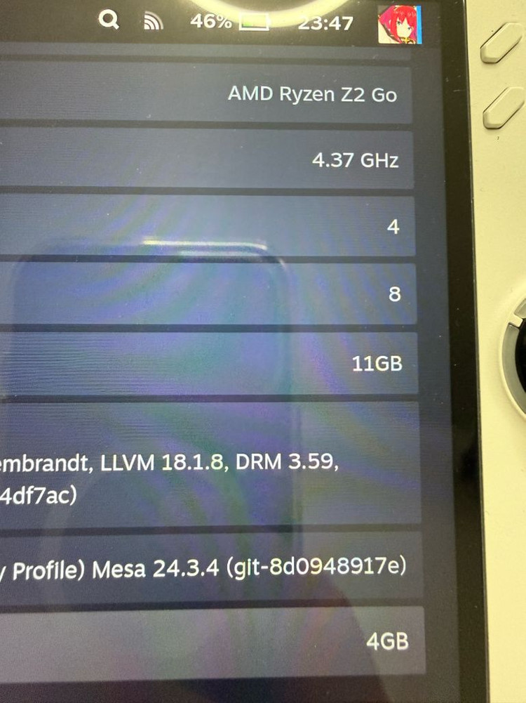 레노버 리전고s z2go 16g 512g 보증 28.2월, adp 27년2월 이미지