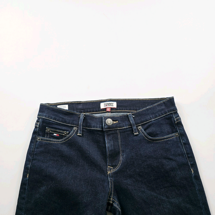 타미진 청바지 진청 스판 슬림 데님 사이즈27 R5862 이미지