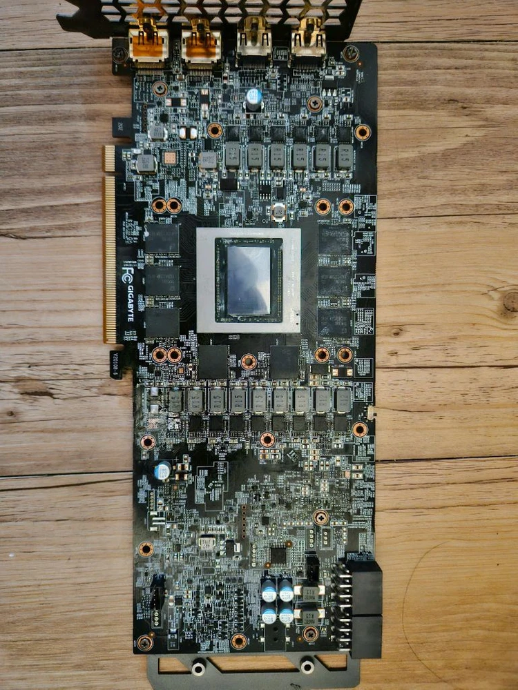 그래픽 카드 RX6800XT 부품용 판매 이미지