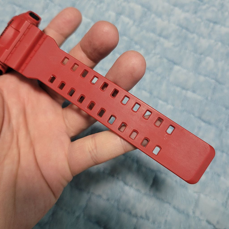 정품 지샥 GA-110FC 레고 크레이지 레드 시계 이미지