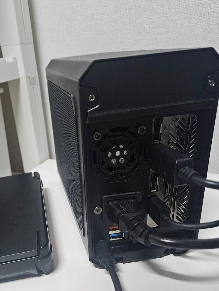 EGPU RTX5050,USB4 zotac5050원팬egpu 미니egpu 이미지