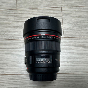 캐논 EF 14mm F2.8 L ll 렌즈 판매합니다 이미지