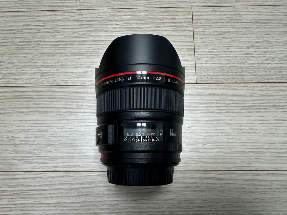 캐논 EF 14mm F2.8 L ll 렌즈 판매합니다 이미지
