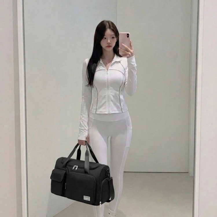 여행 스포츠 다양한 포켓 수납가능 보스턴백 데일리백 이미지