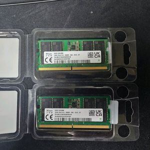 SK하이닉스 DDR5 16GB SODIMM 메모리 2개 세트 이미지