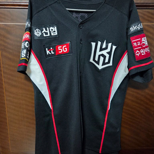 KT위즈 wiz 고영표 구형 어센틱 유니폼 100 이미지