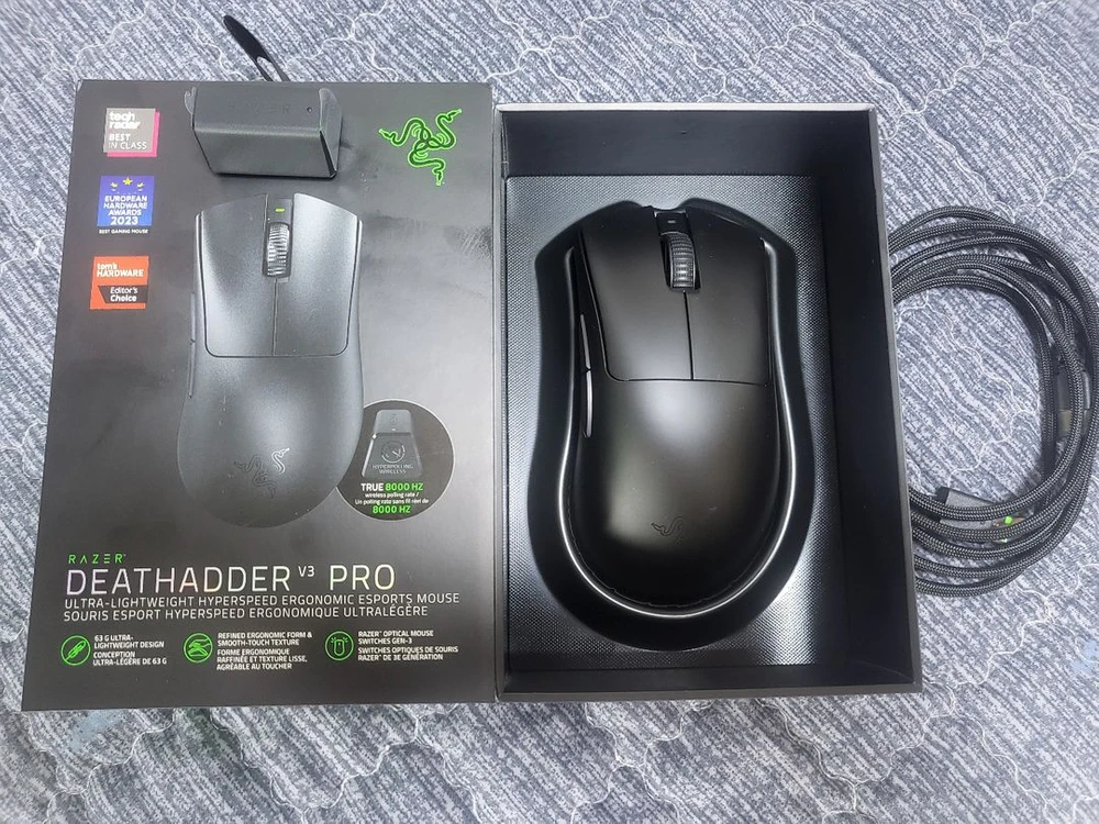 레이저 데스에더 v3 pro (데브삼)+8k동굴 이미지