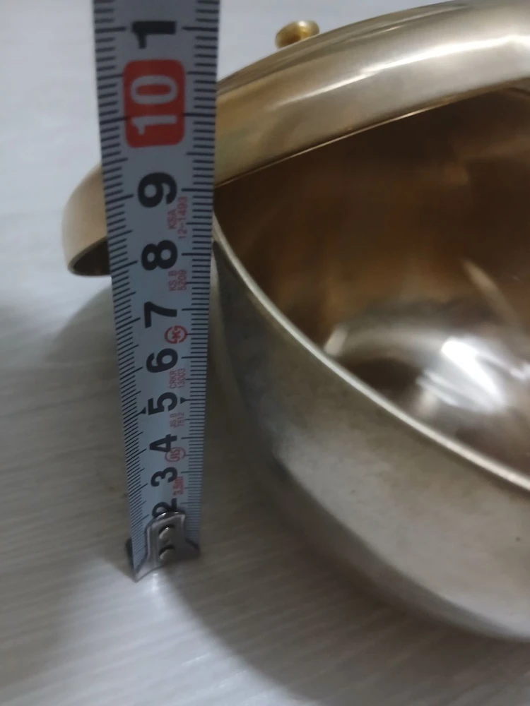 유기 놋그릇 대형 밥그릇 6개 이미지