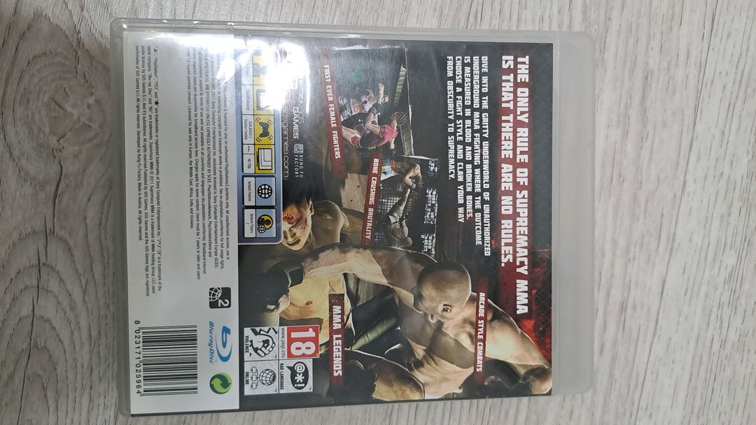 ps3 mma 격투 게임 이미지