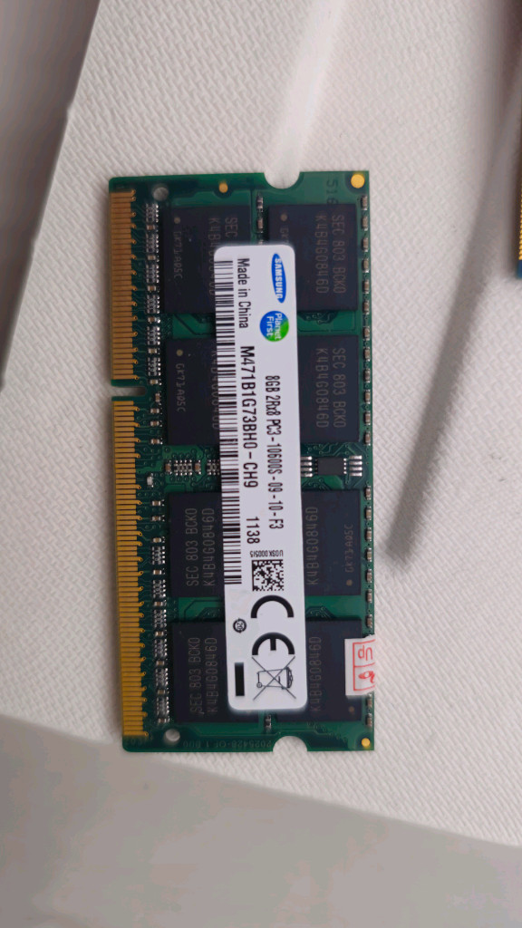 ddr3 4g 8g 노트북용 램 이미지
