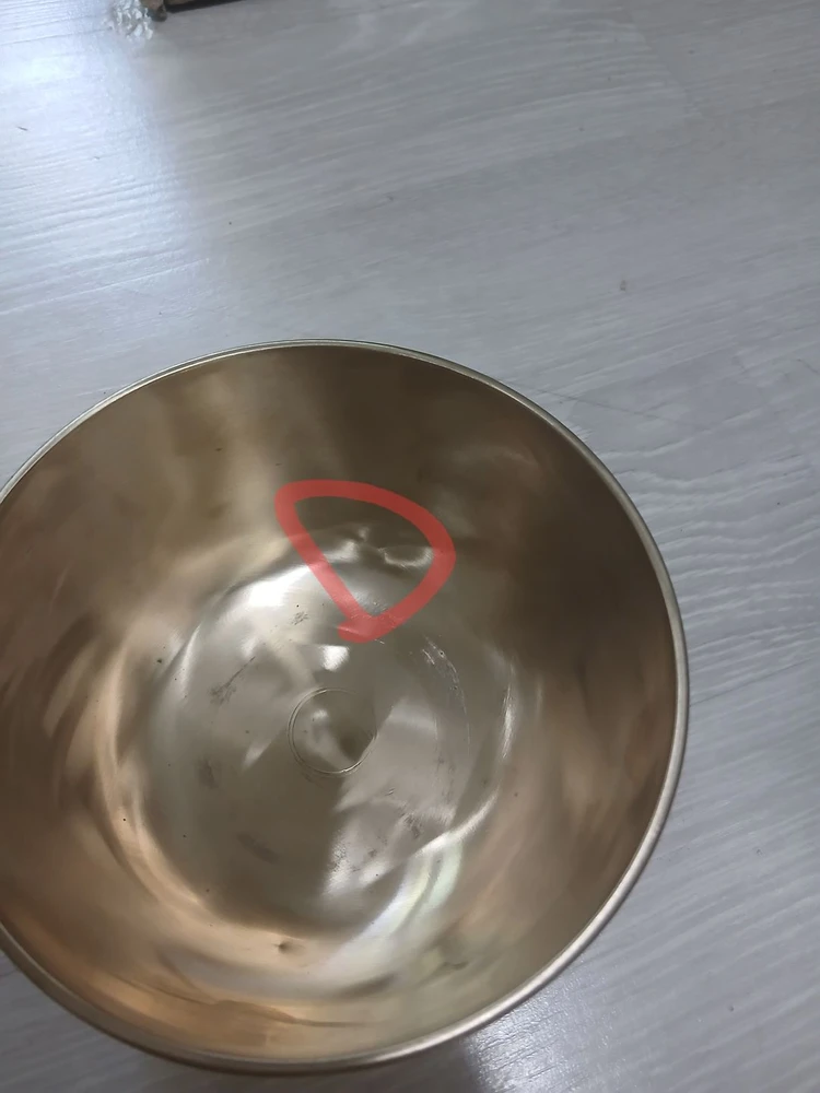 유기 놋그릇 대형 밥그릇 6개 이미지