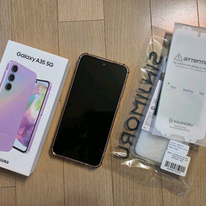 삼성 갤럭시 A35 128Gb 어썸 라일락 팝니다 이미지