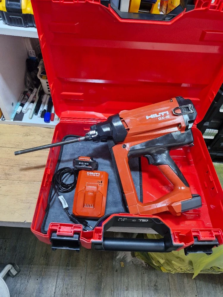 [HILTI]힐티단열재타정기GX-IE힐티화스너건 힐티타정기 화스너타정기 완저S급 풀세트 이미지