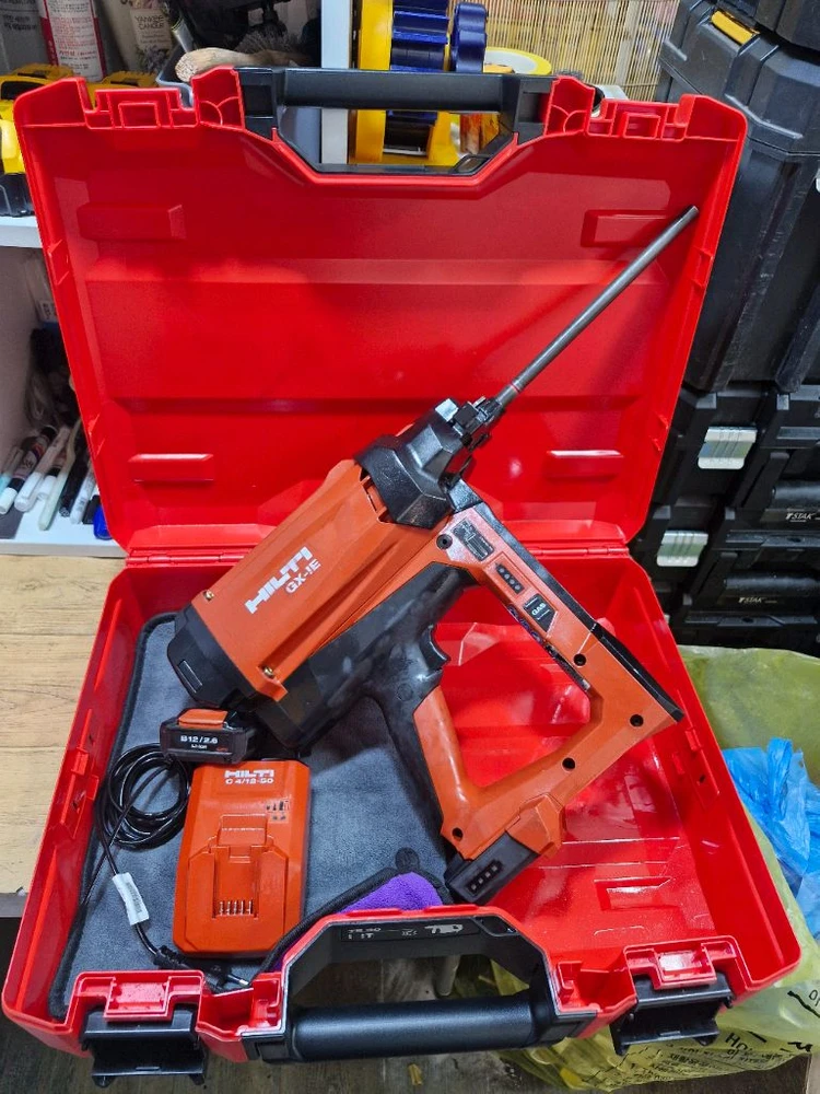 [HILTI]힐티단열재타정기GX-IE힐티화스너건 힐티타정기 화스너타정기 완저S급 풀세트 이미지