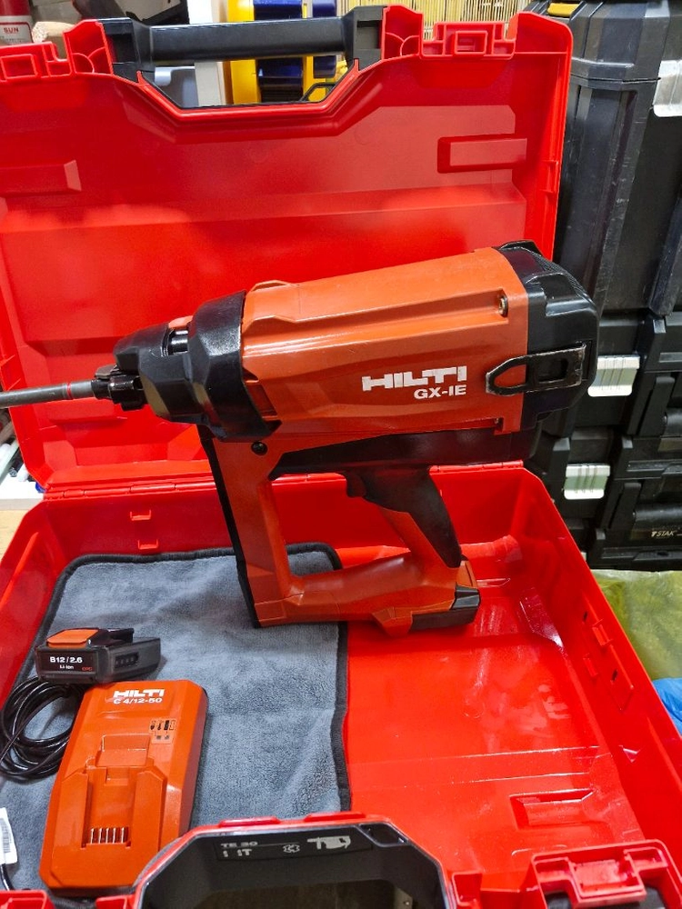 [HILTI]힐티단열재타정기GX-IE힐티화스너건 힐티타정기 화스너타정기 완저S급 풀세트 이미지