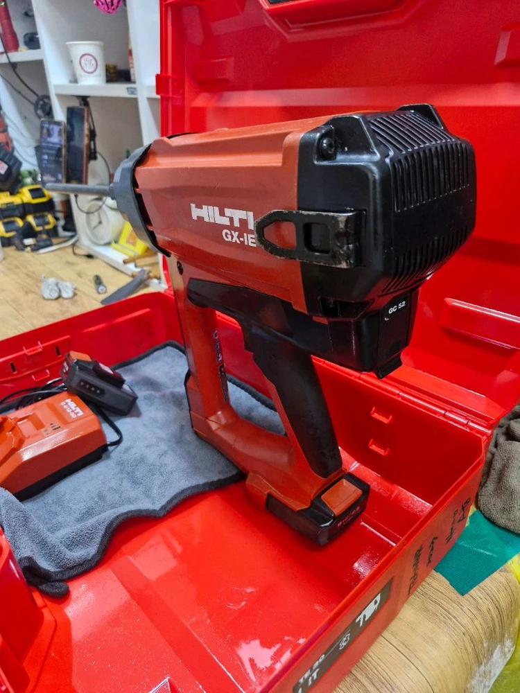 [HILTI]힐티단열재타정기GX-IE힐티화스너건 힐티타정기 화스너타정기 완저S급 풀세트 이미지