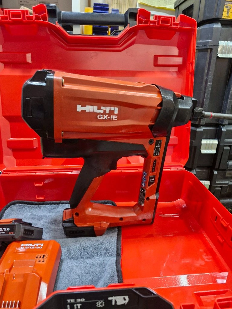 [HILTI]힐티단열재타정기GX-IE힐티화스너건 힐티타정기 화스너타정기 완저S급 풀세트 이미지